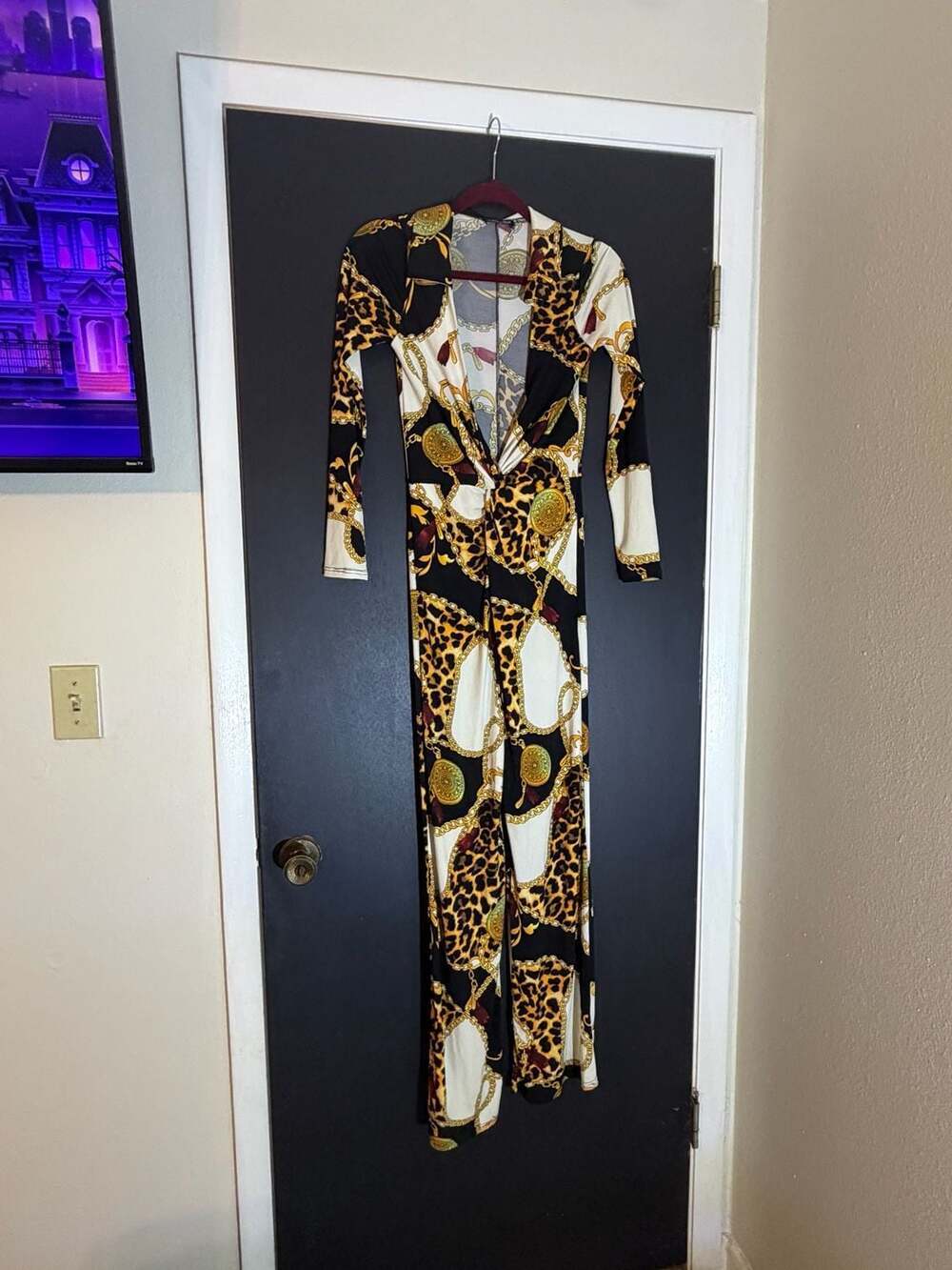 Fashion Nova Lux Lifestyle Jumpsuit in Black/Combo - Picture 4 of 10
